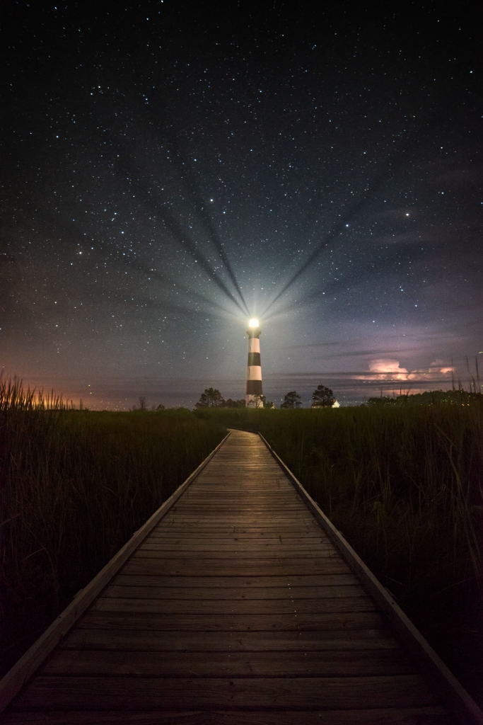 Coastal Insight – Bodie Island Lighthouse Under The Stars